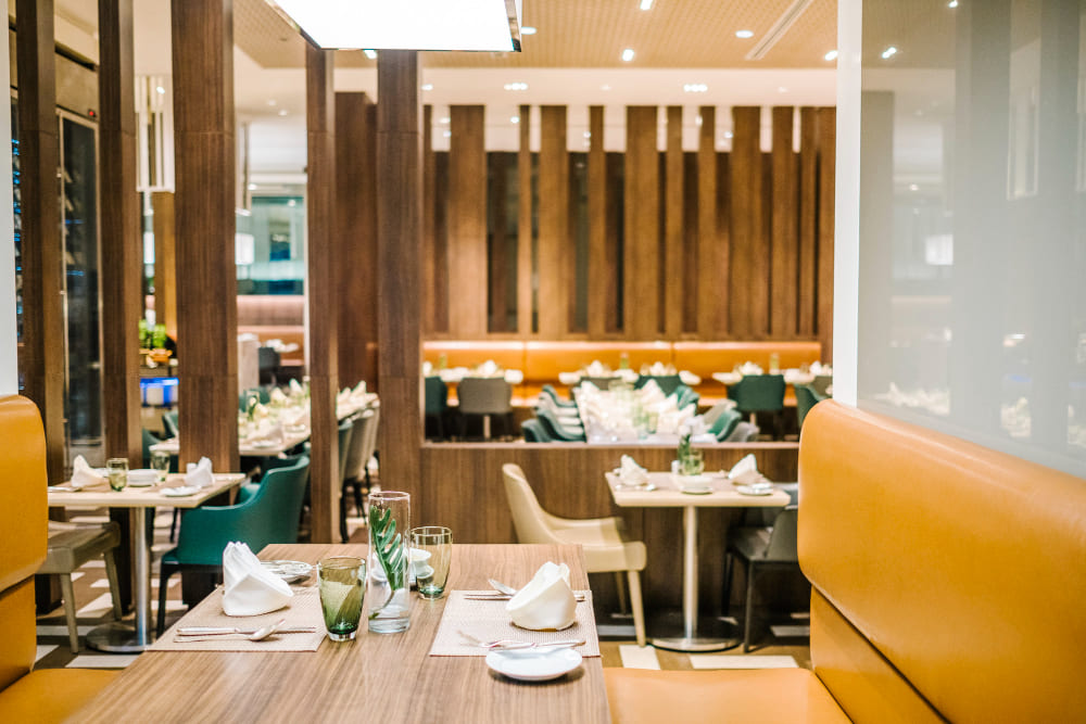 Dining room at Deguud Cafe